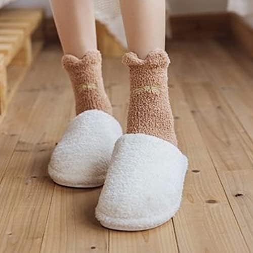 Удобни Памучни чорапи с принтом, Всекидневни Модел, Двойка 1, Дамски Чорапи с животни, бели чорапогащи до коляното
