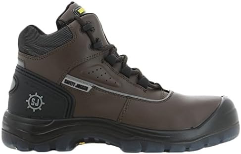 Обувки SAFETY JOGGER MARS Men Със Защитно бомбе, Леки, EH PR, Водоустойчив, Средни, намаляване, M, 13, Тъмно-кафяв /черен