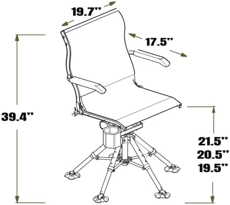 Улично люлеещ се стол NEXCAM® ОС SG 360. Двухосное управляемият и наклоняющееся стол. Лагер. Риба. На лов. Патентът е в процес на разглеждане