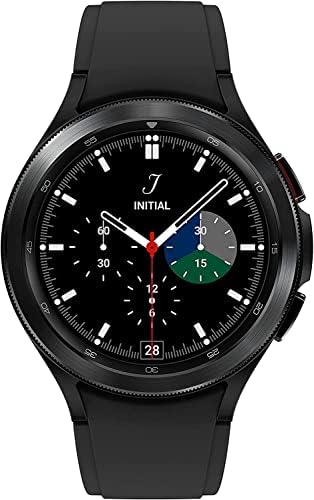 Samsung Electronics Galaxy Watch 4 Classic 46 мм Умни часовници с ЕКГ-монитор, Тракер за здраве, Фитнес, Джогинг, Цикли на сън,
