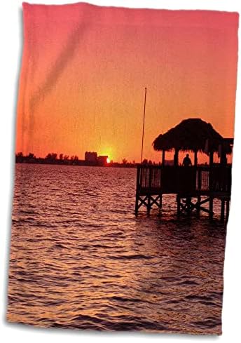 Кърпи 3dRose Florene Tropical Sunset - Tutti Frutti - Towels (twl-16459-1)