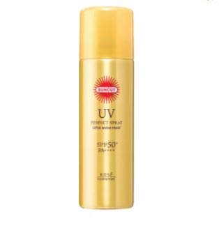Kose COSMEPORT Kose Cosmeport Suncut UV Perfect Spray 90g - Този великолепен * спрей противопоставя на въздействието на пот, вода,