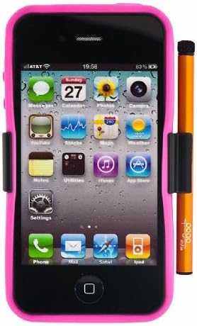 Стилус Ten One Design Пого за iPhone 4 - Ярко-Оранжев