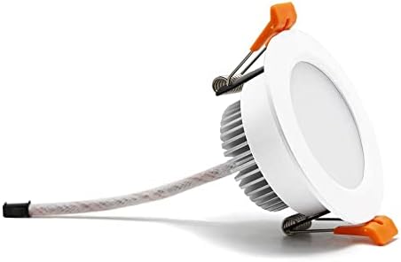 YGS-Tech 3-Инчов led-вградени лампа с регулируема яркост, 5 W (еквивалент на 40 W халогенни), ултра Топло бяло 2700 К, CRI80, led тавана лампа с led драйвера (1 опаковка)