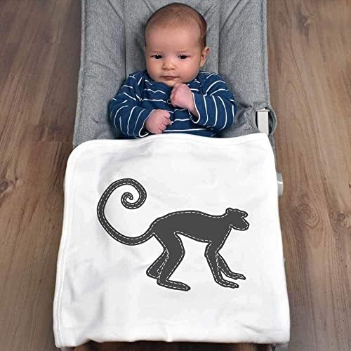 Памучно Бебешко одеало /Шал Azeeda Зашити обезьянка (BY00026887)
