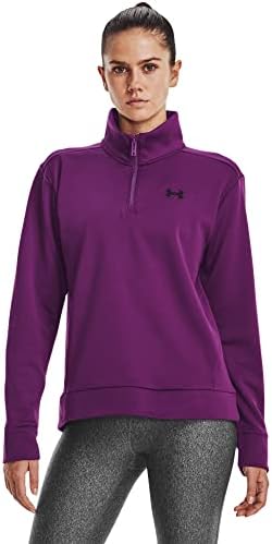 Дамски hoody с цип на Under Armour от Армофлиса на една четвърт от инча с качулка