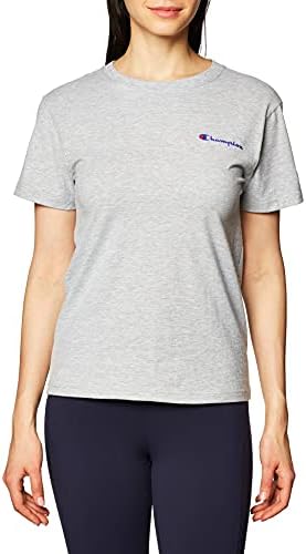 Тениска Champion womens Authentic 7/8 с Колготками, сив Оксфорд-y08160, средният размер САЩ