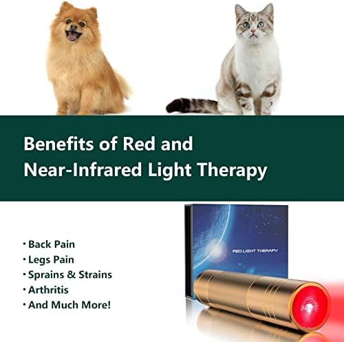 Ветеринарен уред iKeener за домашни любимци, Терапия с червена светлина за облекчаване на болки в мускулите и ставите, при артрит