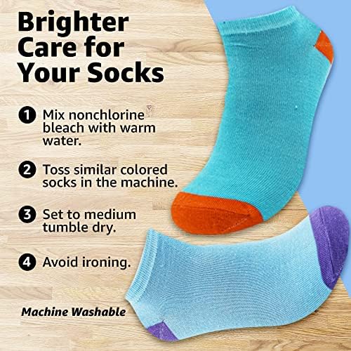 Дамски Чорапи BRIGHT STAR с ниско деколте на щиколотке - 30 чифта спортни чорапи За бягане, тренировки, спорт