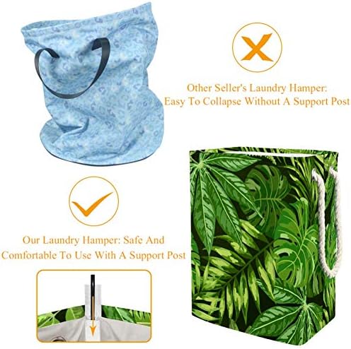 Кош за пране от Палмови Листа Марихуана Unicey Сгъваема Кошница за Съхранение на Детска кошница