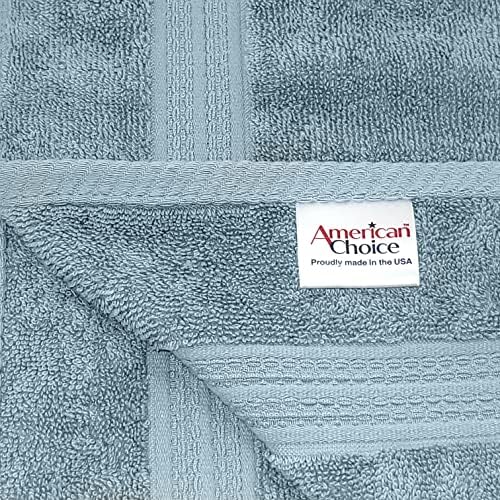 Луксозен комплект хавлии за спа American Choice, направено в САЩ, памук, отглеждан в САЩ, впитывающий и мек (комплект хавлиени