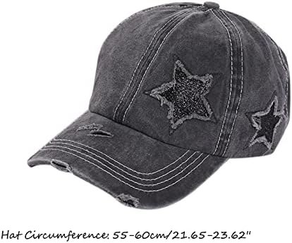 2023 Нова Мъжки и Дамски бейзболна шапка Със Звезда, Модни Градинска бейзболна шапка За Възрастни, Солнцезащитная Шапка С Козирка,