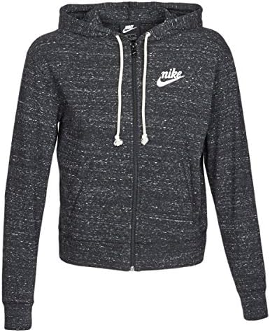 Дамски спортни дрехи Nike за фитнес, Реколта hoody с качулка с цип