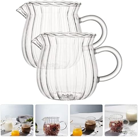 Cabilock Чаша Еспресо Еспресо Кафе, Чаша 2 елемента Стъклени Чаши За Съхранение на Стъклени Поставки За Съхранение на Чаша Притежателите