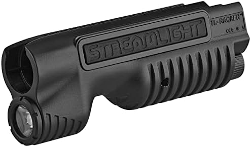Предния фенер Streamlight 69601 TL-Racker 1000 Лумена за модели Remington Selected 870 с литиеви батерии cr123a lithium, Черен, Кутия