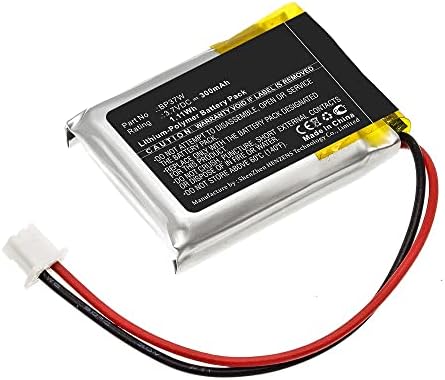 Батерия за цифров яка Synergy, съвместим с ошейником за приемник Dogtra 282C, (Li-Pol, 3,7 В, 300 ма) голям капацитет, подмяна на батерията Dogtra BP37W