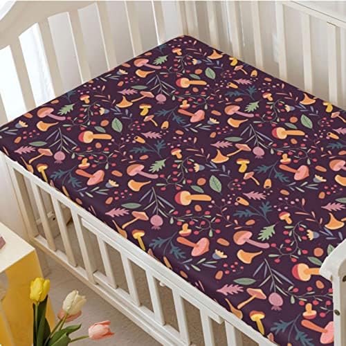 Кухненски Кърпи за бебешко креватче, Портативни мини-Чаршафи за легла с Меки и дишащи Кърпи - Отлични за стая на момче или момиче, или на детето, 24 x 38, Многоцветни