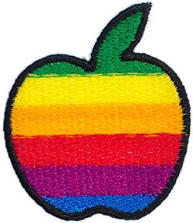 Ябълка Дъга Коригиране на Кръпка Миниблинги Плодове Цветни 3 5Х4См