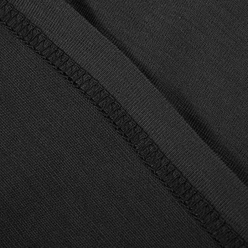 Летни Дамски блузи Y2k, Ежедневни Реколта Тениска с къс ръкав под формата на Черепа, Свободни Разтеглив Черни Тениски Големи размери, с кръгло деколте