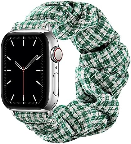 Съвместим с джапанки Apple Watch серия SE 6 5 4 3 2 1, еластични гумени ленти за Apple Watch за жени, еластични джапанки iwatch за Apple Watch 42/44 мм 38/40 мм