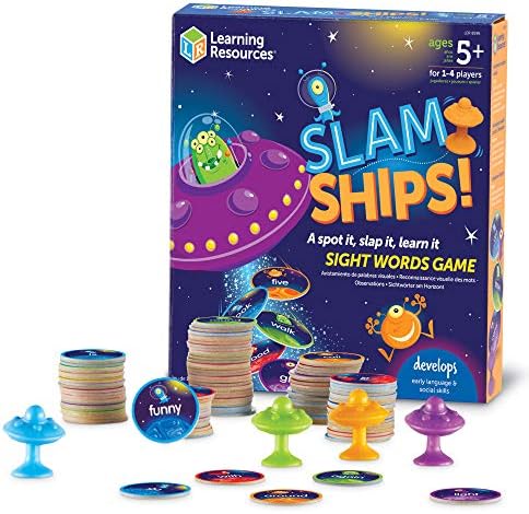 Образователни ресурси Шлем Ships Sight Words Game - Образователни и Забавни Игри за деца от 5 години, игри за Деца, Игри за детската градина