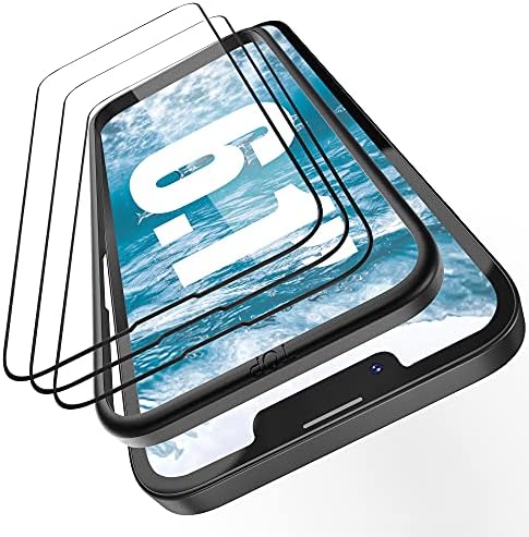 Силиконов калъф SURPHY Clover Green + 3 Опаковки протектори за iPhone 13 Pro 6,1 инча (випуск 2021 година)