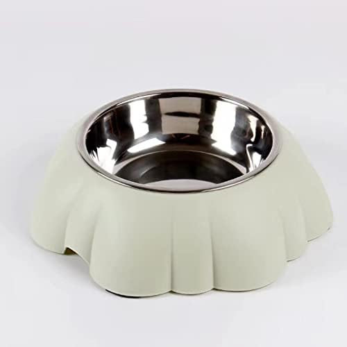YLLER Нова купа за домашни любимци от неръждаема стомана, единична купа, нескользящая купа за кучета, аксесоари за хранене на котки,