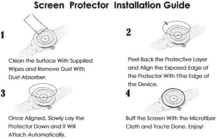 Съвместимост с защитно фолио за екрана ап Explorer 3, Lamshaw [3 опаковки] Защитен слой от закалено стъкло 9H, съвместим с smart