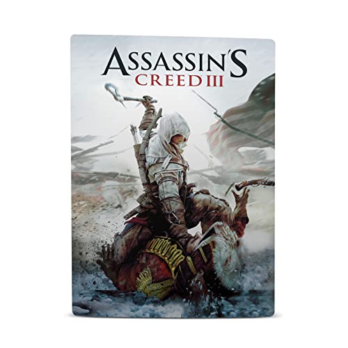 Дизайн на своята практика за главата Официално Лицензирана детска Корица на Assassin ' s Creed III Графичен Vinyl Стикер На Предната панел Детска Стикер на кожата, която е Съвм