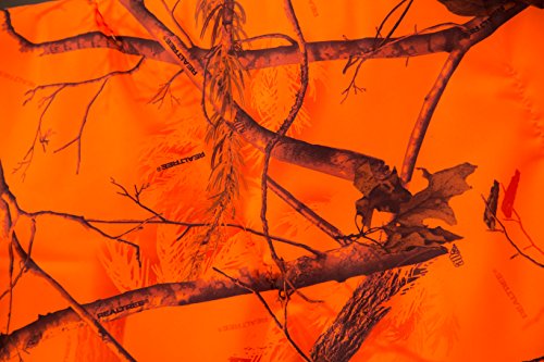 Комплект Чаршафи за легла Carstens Real Tree AP Camo от 3 теми, Оранжево