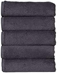 Кърпа за миене на SELVEE от египетски памук Сив цвят (Звезден прах) за лице и тяло - Меки и Луксозни Салфетки за измиване на