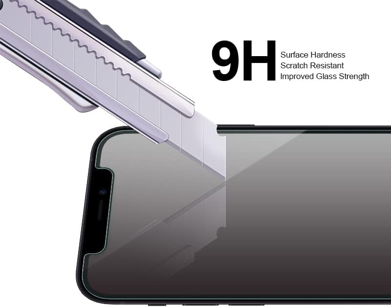 (2 опаковки) Supershieldz anti-glare (матов) Защитен слой от закалено стъкло, предназначена за iPhone 14 (6,1 инча) + обектива на