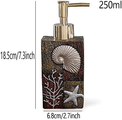 Опаковка сапун XZJJZ, Квадратен Опаковка сапун за плотове, подходящ за всички видове течен сапун или лосион в банята (Цвят: B)