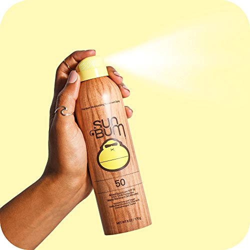 Слънцезащитен спрей Sun Bum Original SPF 50 за вегани и рифоведов, естествена Грижа за кожата и Слънцезащитен Спрей за лице SPF 30 Daily Sunscreen Face Mist | За вегани и рифоведов | 2,5 течни