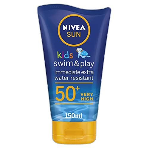 Лосион за слънце Nivea Sun Kids Swim & Play Spf50+ 150 Мл
