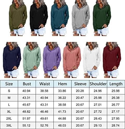 ROSELINLIN Дамски Жилетки-пуловери с джобове кенгуру