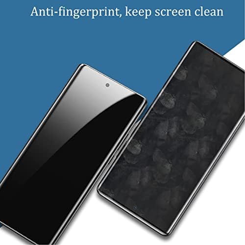 AOLWEEC [2] Защитно фолио за дисплея на Galaxy S23 Plus 5G Privacy [Поддръжка четец на пръстови отпечатъци], удобна за своята практика,