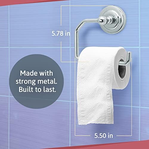 Държач за тоалетна хартия Jack N' Пробийте, 1 опаковка, с безплатен куката за кърпи за ръце, Елегантен Европейски Стил, Трайно Монтиране