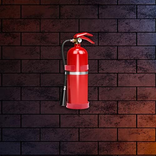 DOITOOL За Закрепване на Пожарогасител Закрепване на Пожарогасител Метална Скоба Универсален Пожарогасител монтиран на стената Кука за Монтаж на Стена за 2 КГ Пожаро?