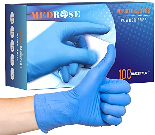 Нитриловые Ръкавици MedRose Medium - Ръкавици за Еднократна употреба без латекс в количества от 200 бройки - Нелатексные Ръкавици