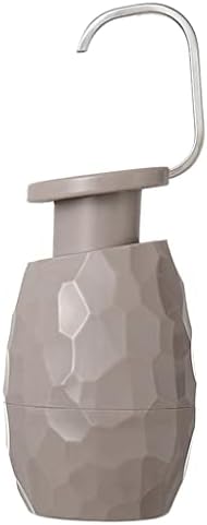 Опаковка сапун Baoblaze Ръчно изработени, 400 мл, Прес-форма, за многократна употреба Празен Титуляр за Кухненски Плот за пране, Течни сапуни Ркц, Тъмно Сив