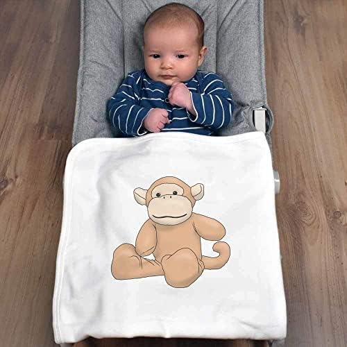 Памучно Бебешко одеало /Шал Azeeda Плюшен обезьянка (BY00028025)