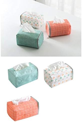 Кутия за салфетки от плат за домашна кола ZLMMY, чанта за салфетки за столчето за кола, многофункционална чанта за салфетки за облегалката на столчето за кола (цвят: A)