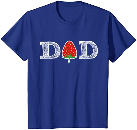 Забавна Тениска с Плодов Подарък за Татко с Ягоди, Тениска С Подарък за Папата с Плодове