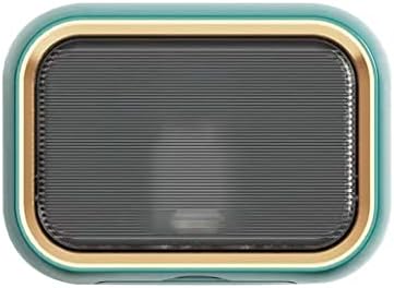 Препарат за съдове ZCMEB Стенни с капак, Двойна Решетка за източване на сапун, Кухненски Държач за сапун, Аксесоари за баня (Цвят: E, размер: 14 * 10 cm)