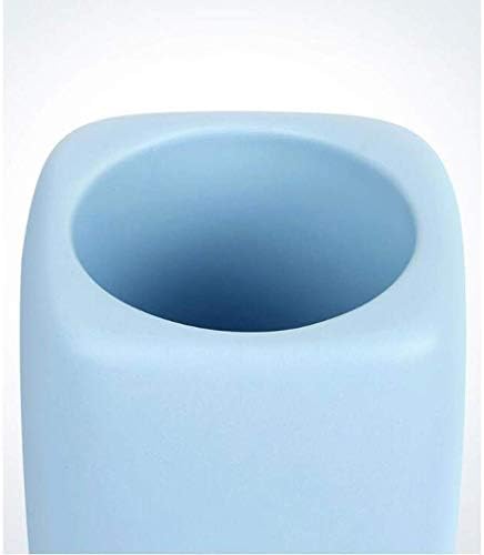 Четка за тоалетна и притежателя Компактен, свободно стояща четка за тоалетна-дълбоко почистване с керамично основание, Ергономична