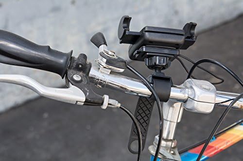 Arkon Mounts SM434 Титуляр за Телефон за велосипед или Мотоциклет, Закрепване на Каишка за iPhone 13 12 11 Pro Max Galaxy S20 S21