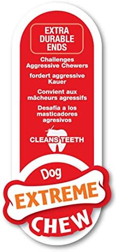 Детски играчки за дъвчене за кучета от изкуствена кост с вкус на фъстъчено масло, пиле и бекон Nylabone (опаковка от 3 броя) (кафяв