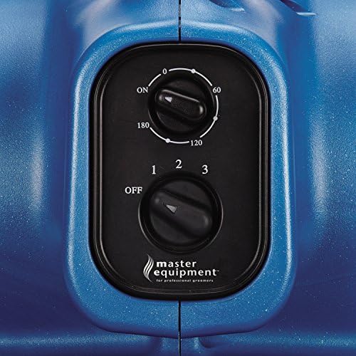 Основното оборудване PetEdge Blue Force Air Dryer с клетката – Тиха простор за козината на домашни любимци с 3 скорости на въртене