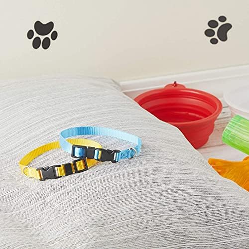 Яки Rainbow Snap ID за малки кучета и малки кученца, Регулируеми (16 опаковки)